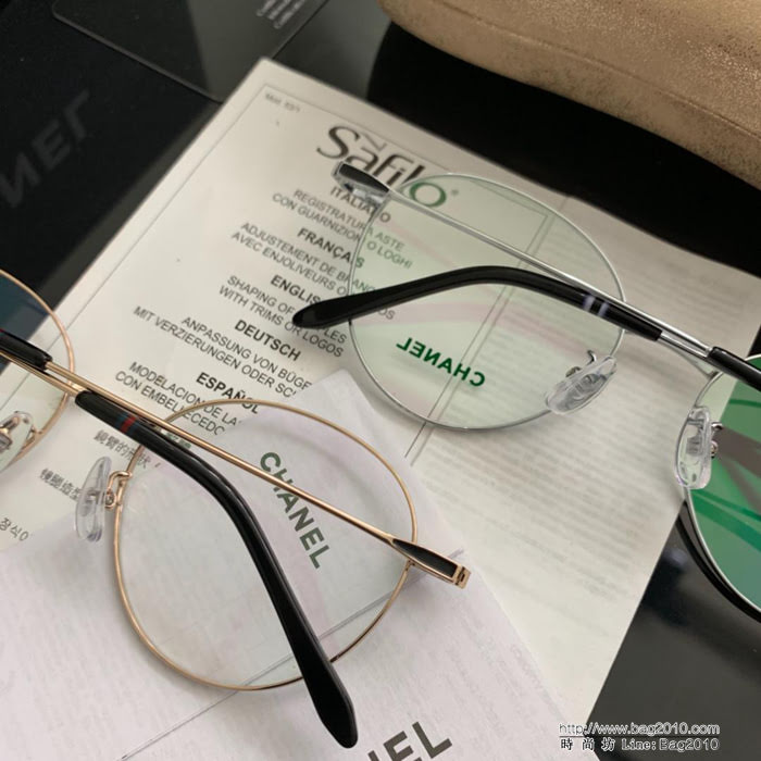 CHANEL香奈兒 圓框近視眼鏡 超輕材料 高端大氣  lly1532